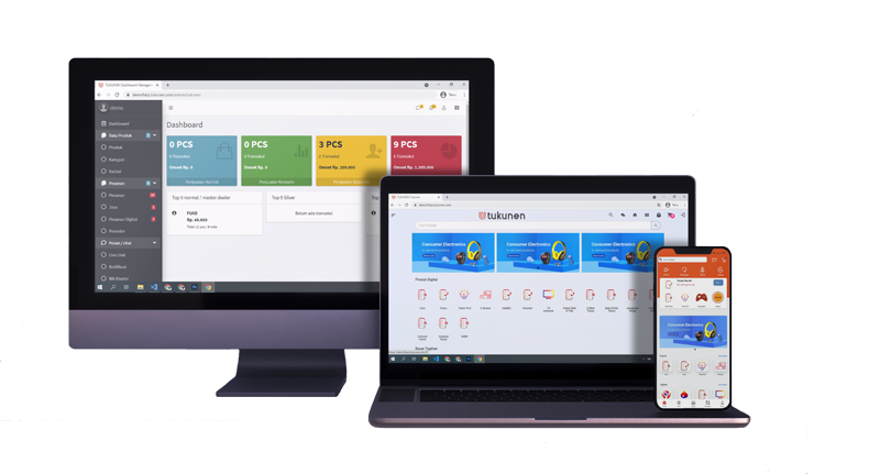 PPOB source code toko online web e commerce PPOB dan SMM web dan android